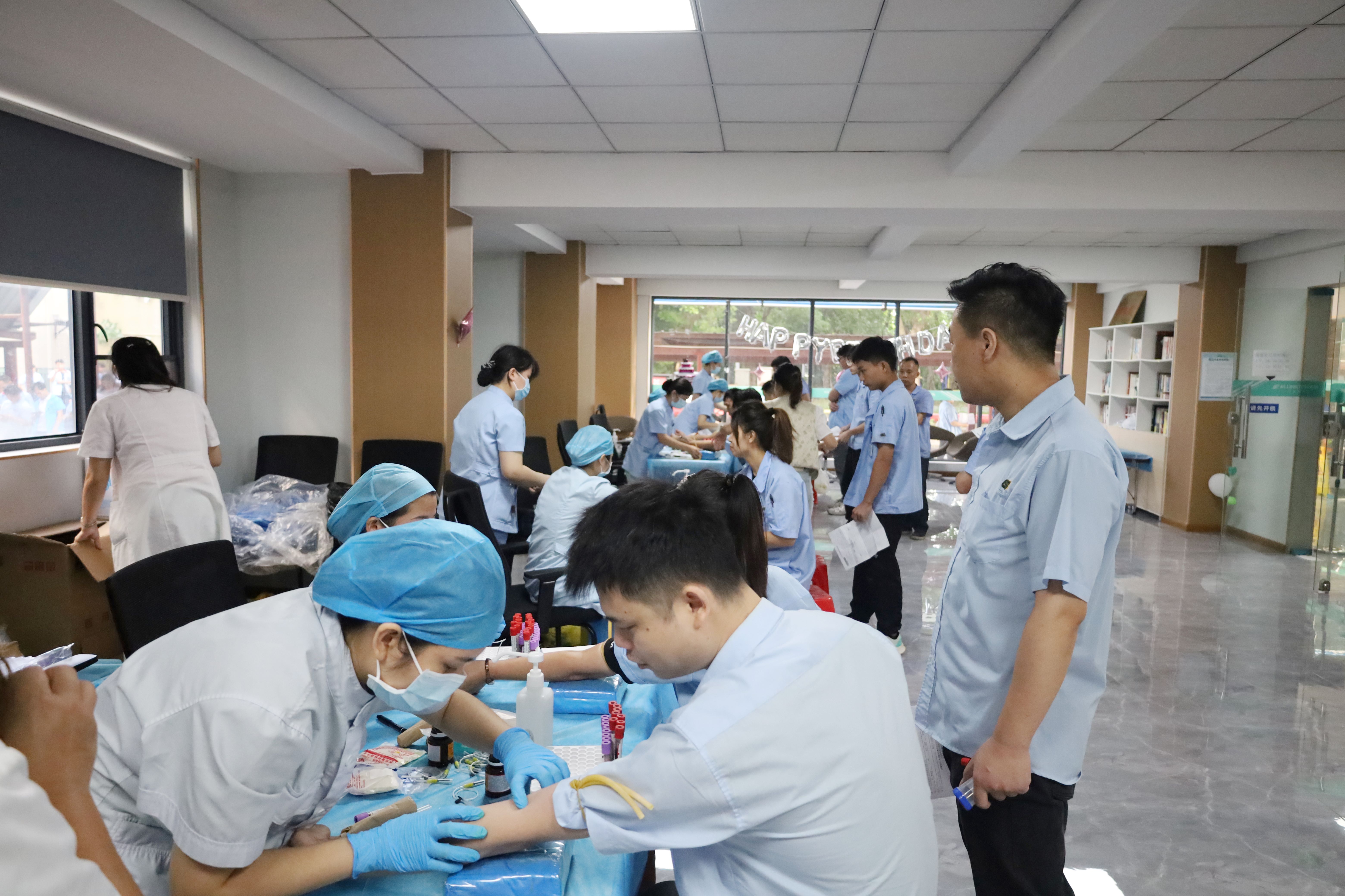 关爱员工，守护健康——新濠娱乐官网电子开展2024年度员工健康体检活动